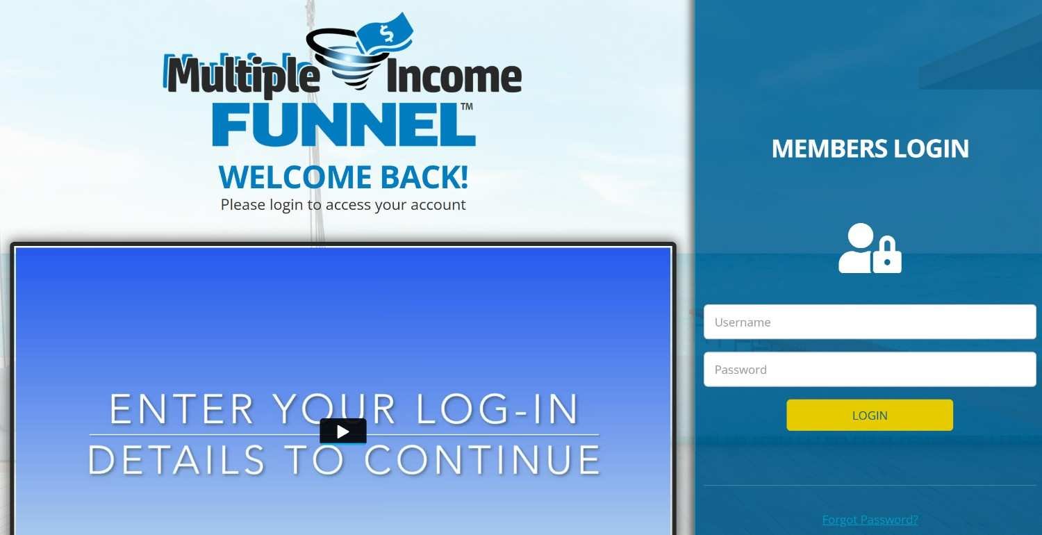 Multiple Income Funnel Cost